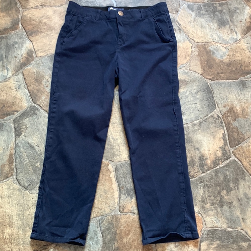 Democracy AB Solution Navy Blue Pants Stretch Size 12